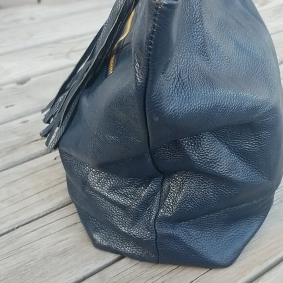 Onna Ehrlich leather tote curved shoulder bag - Picture 5 of 10